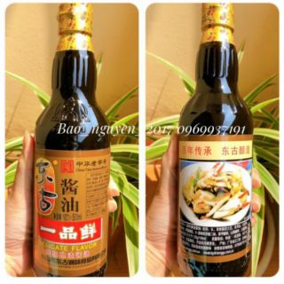 Xì Dầu Càng Cua Nhất Phẩm Tiên ( Chai 100% chữ Trung)