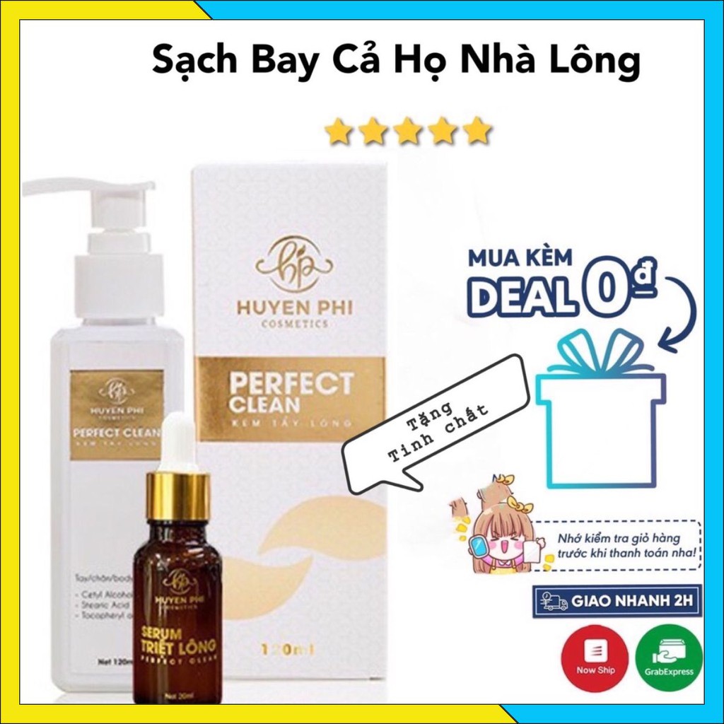 Kem Tẩy Lông Huyền Phi An Toàn không tác dụng phụ ⚡️ wax lông tặng serum triệt lông vĩnh viễn