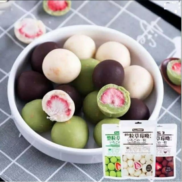 SOCOLA BỌC DÂU TÂY SẤY