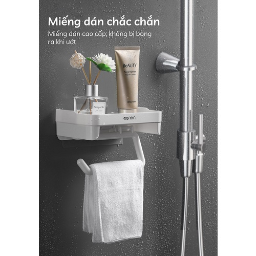 Giá Treo Đồ Nhà Tắm Đựng Giấy Vệ Sinh, Kệ Treo Khăn Đựng Mỹ Phẩm Oenon 387 Cao Cấp
