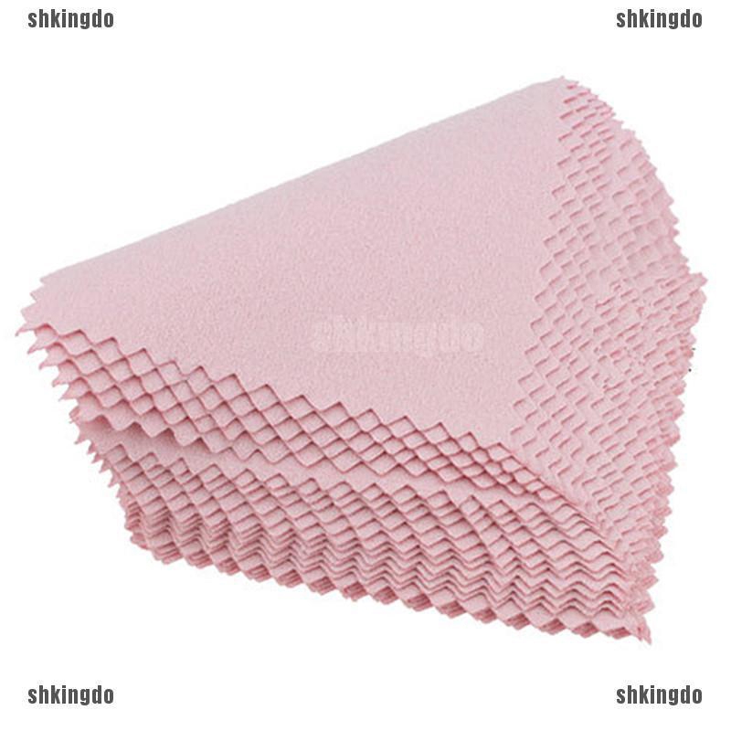 50 Khăn lau và đánh bóng trang sức chống xỉn màu tiện lợi