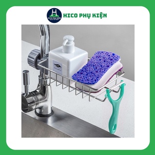 Kệ để đồ rửa chén inox 304 gắn vòi nước tiền lợi