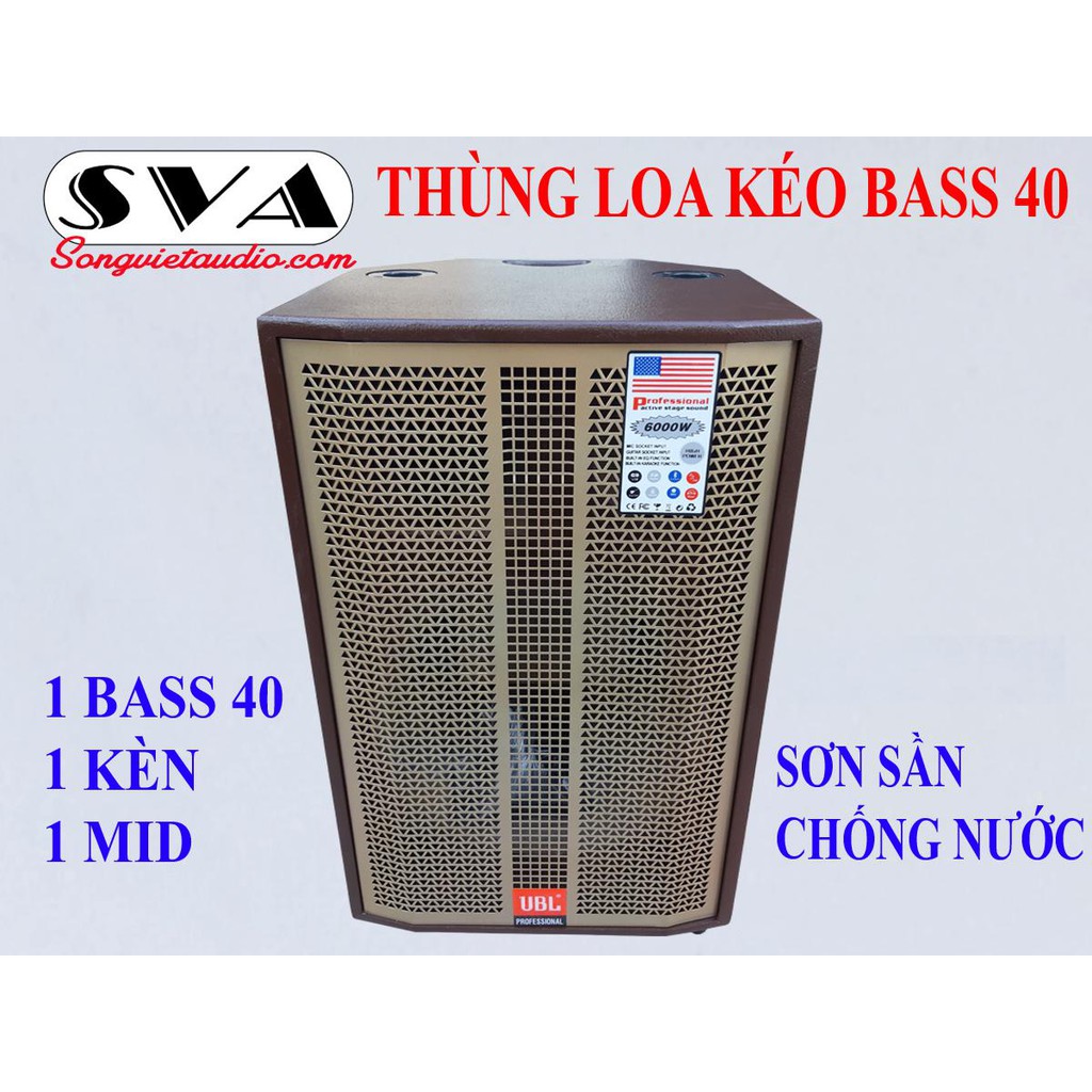 VỎ THÙNG LOA KÉO BASS 40