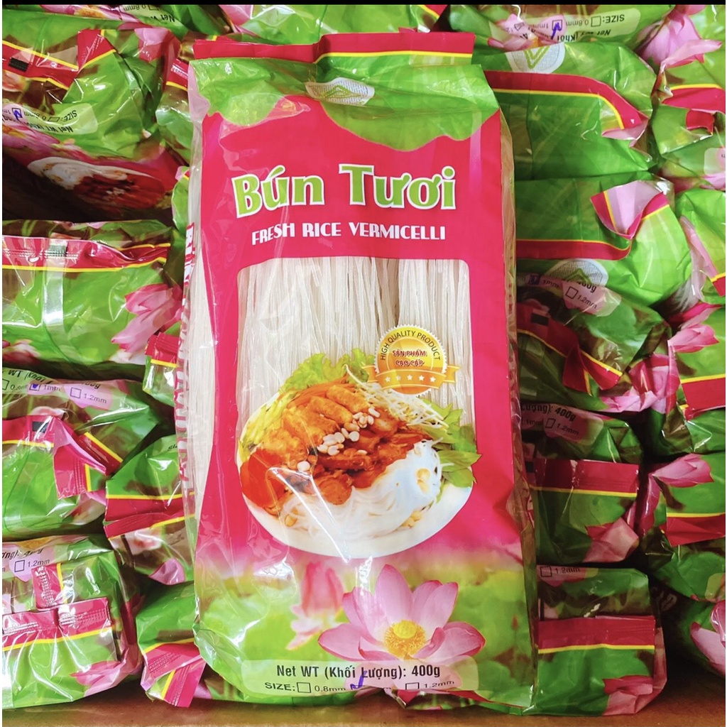 Bún Tươi Sấy Khô Cao Cấp Duy Anh 400gr - Hàng Xuất Khẩu