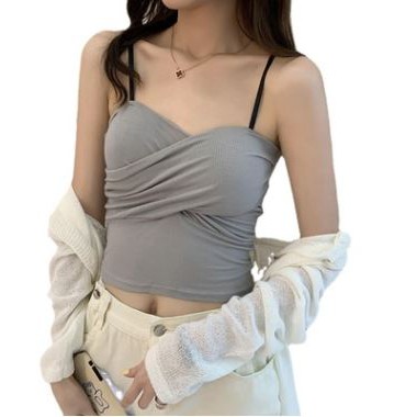 Áo 2 Dây Bra Xoắn Ngực Có Mút Đệm Gợi Cảm | BigBuy360 - bigbuy360.vn