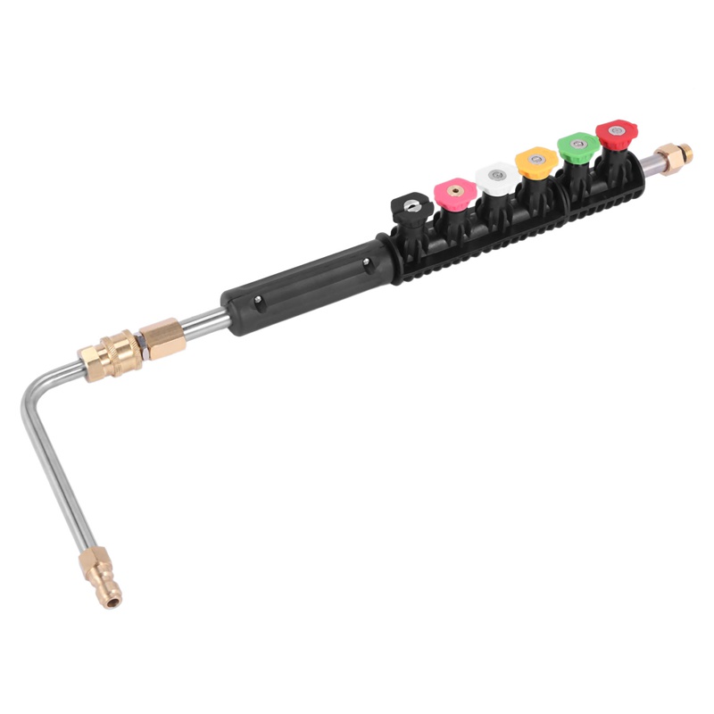 Pressure Washer Extension Wands - 120 Inch Power Washer Gutter Cleaning Tools, Telescoping Replacement Lance, Window Cleaner Nozzles Tips