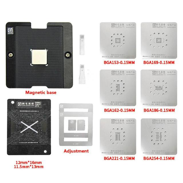 Linh kiện điện tử BGA153 BGA162 BGA169 BGA186 BGA221 BGA254 BGA 0.15MM tiện lợi