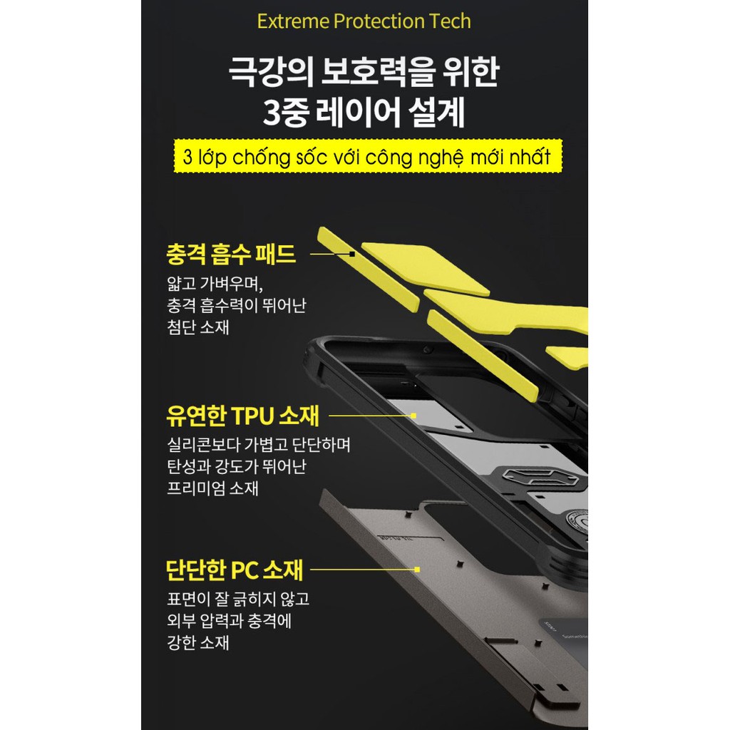 Ốp lưng S21 Ultra Spigen Tough Armor XP chống va đập tốt nhất - Hàng Chính Hãng.