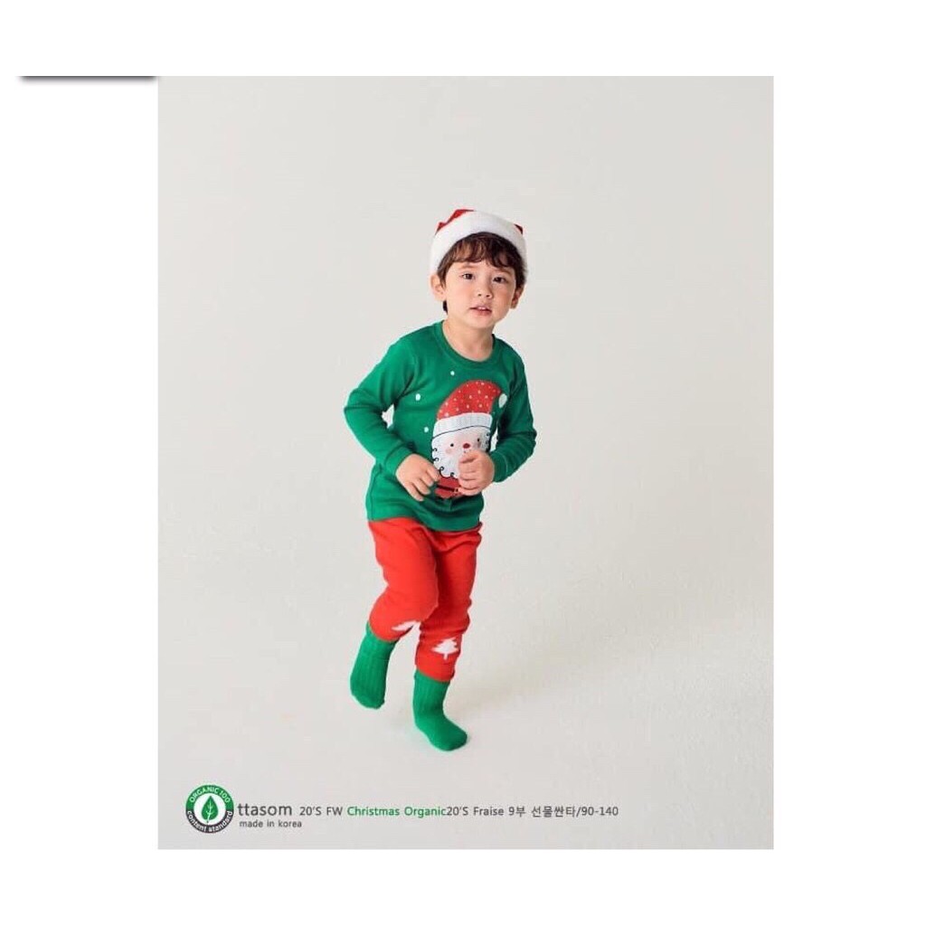 Bộ Dài In hình NOEL chất cotton mềm mịn cho bé dịp Giáng Sinh