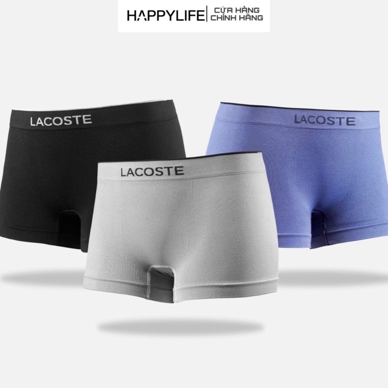 Combo 3 Quần lót nam Boxer AMIDE siêu thoáng mát, khử khuẩn, co giãn 4 chiều, thấm hút tốt-HAPPYLIFE