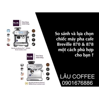 máy pha cà phê Breville 870