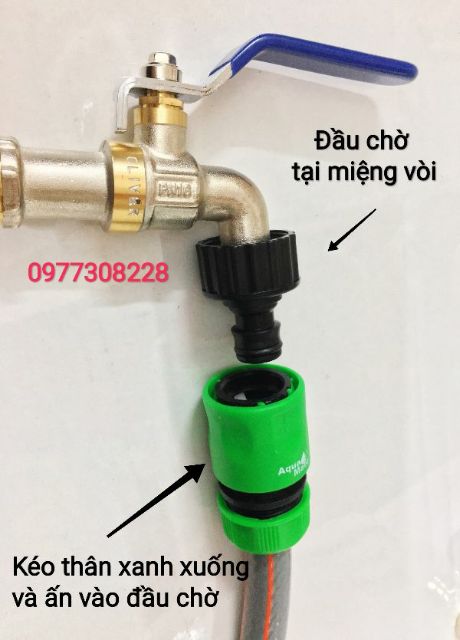 Bộ vòi xịt rửa xe, tưới cây tăng áp cao cấp, siêu xịn, siêu bền