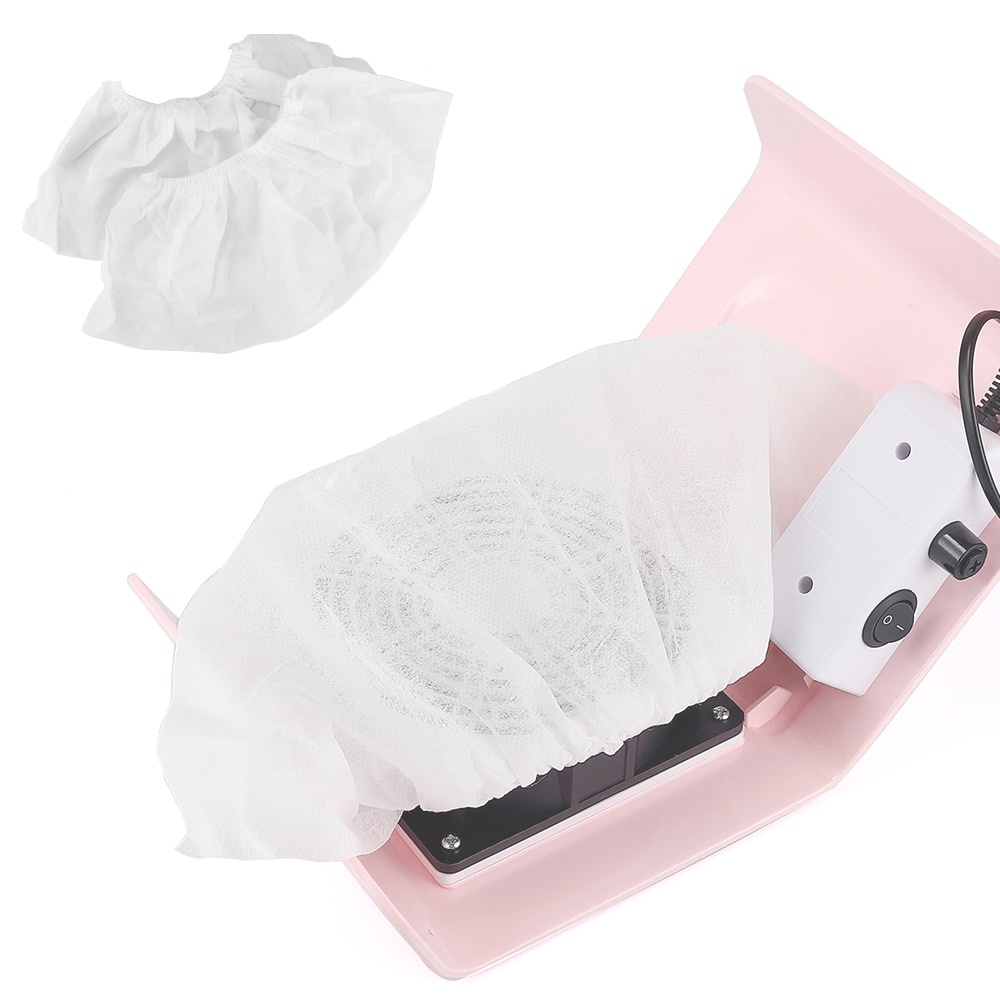 Túi đựng bụi làm móng tay FOREVERLILY màu trắng bằng vải không dệt