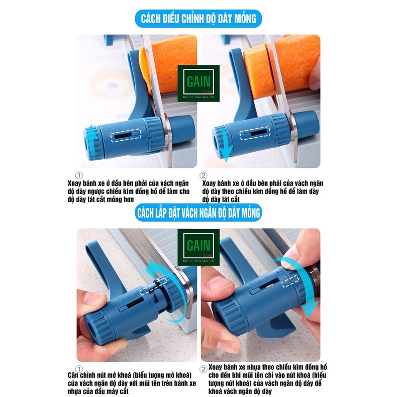 Dao thái đa năng, dao cắt bánh kẹo Nougat, thái rau củ quả, phô mai, KD20047,đổi lỗi 3 năm,BH 5 năm,thép 30CR13