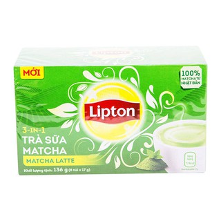 TRÀ SỮA Ô LONG LIPTON 136G ( 8 TÚI X 17G)