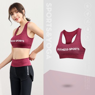 Áo Bra Fitness Sports Sẵn đệm ngực cực thoải mái khi tập Gym, Yoga , chạy bộ