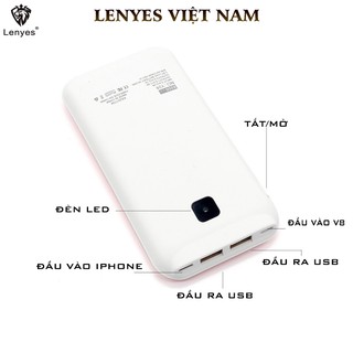 Sạc Dự Phòng Lenyes Y28 8000MAH