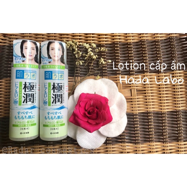 Lotion cấp ẩm Hada Labo ( nước hoa hồng)