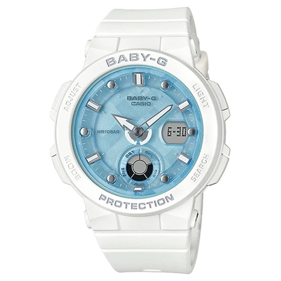 Đồng hồ Casio Baby-G Nữ BGA-250-7A1DR chính hãng  chống va đập - Bảo hành 5 năm - Pin trọn đời