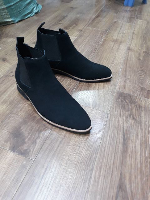 giày chelsea boot da lộn 2018