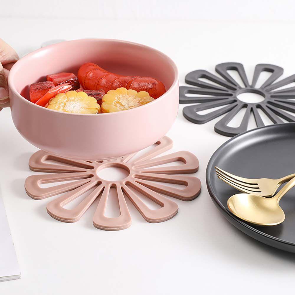 Tấm Lót Bàn Ăn / Nồi Cách Nhiệt Chống Trượt Tiện Dụng Cho Nhà Bếp