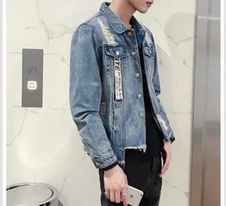 Áo khoác Jeans OFF WHITE