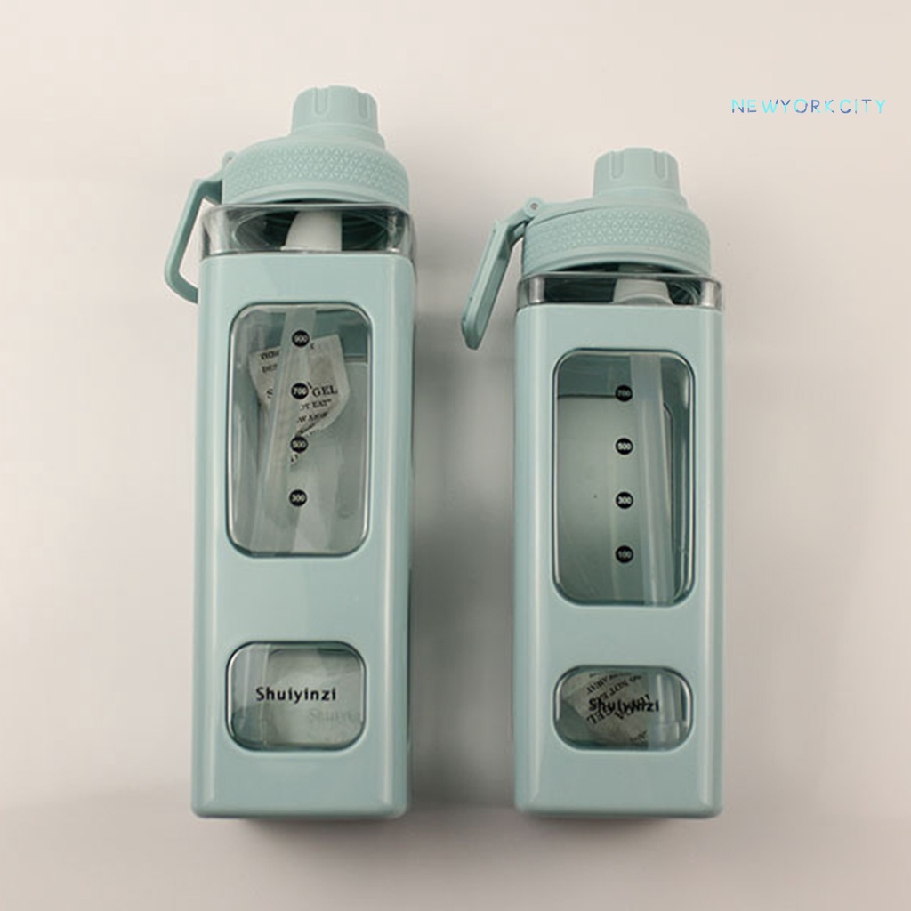 Cốc Uống Nước NY-700ml / 900ml Bằng Nhựa Chống Rò Rỉ Đa Năng Tiện Dụng