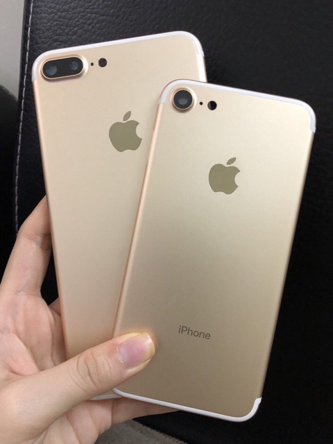 Vỏ iphone 7plus mới, đẹp như zin, đủ màu, ráp máy khít, có font chữ đẹp zin