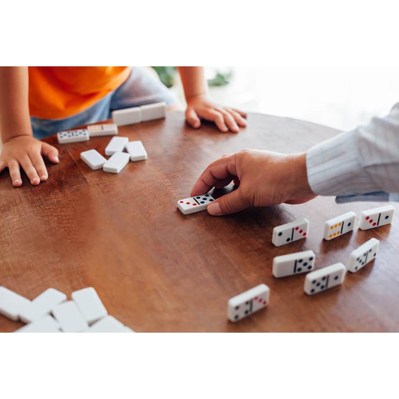 Cờ Domino nhựa 28 quân loại đẹp