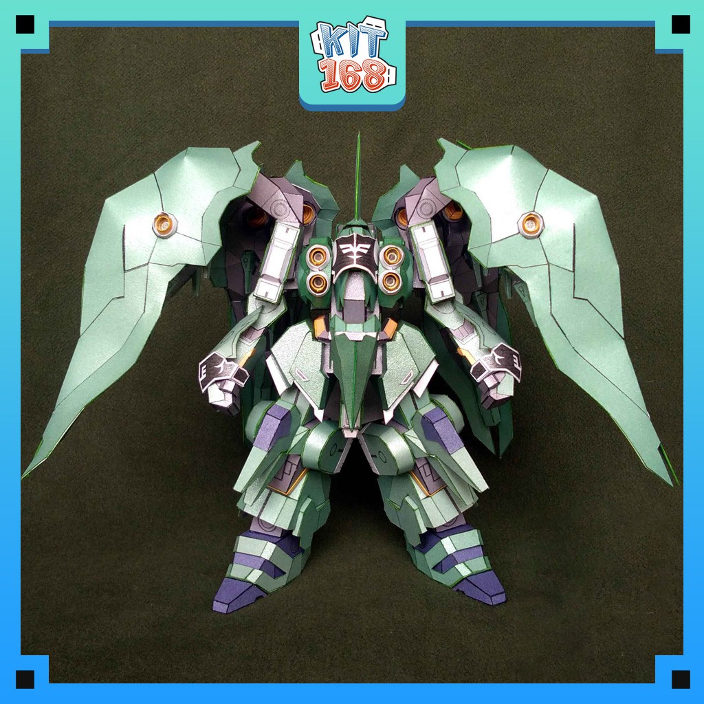 Mô hình giấy Anime Game Robot Gundam Kshatriya