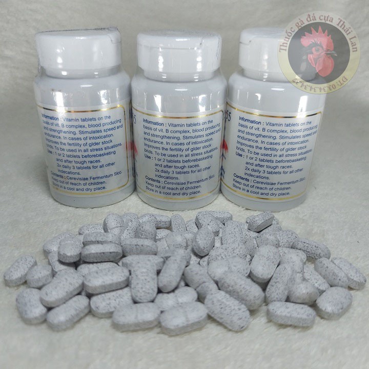 MEGA MTR 55 - thuốc nuôi gà cao cấp lampam - 1 hủ / 100 viên