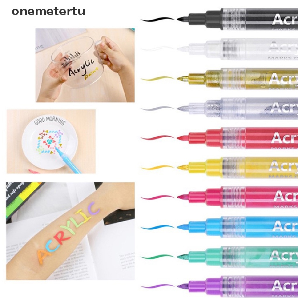 Cọ Vẽ Móng Tay Bằng Acrylic DIY