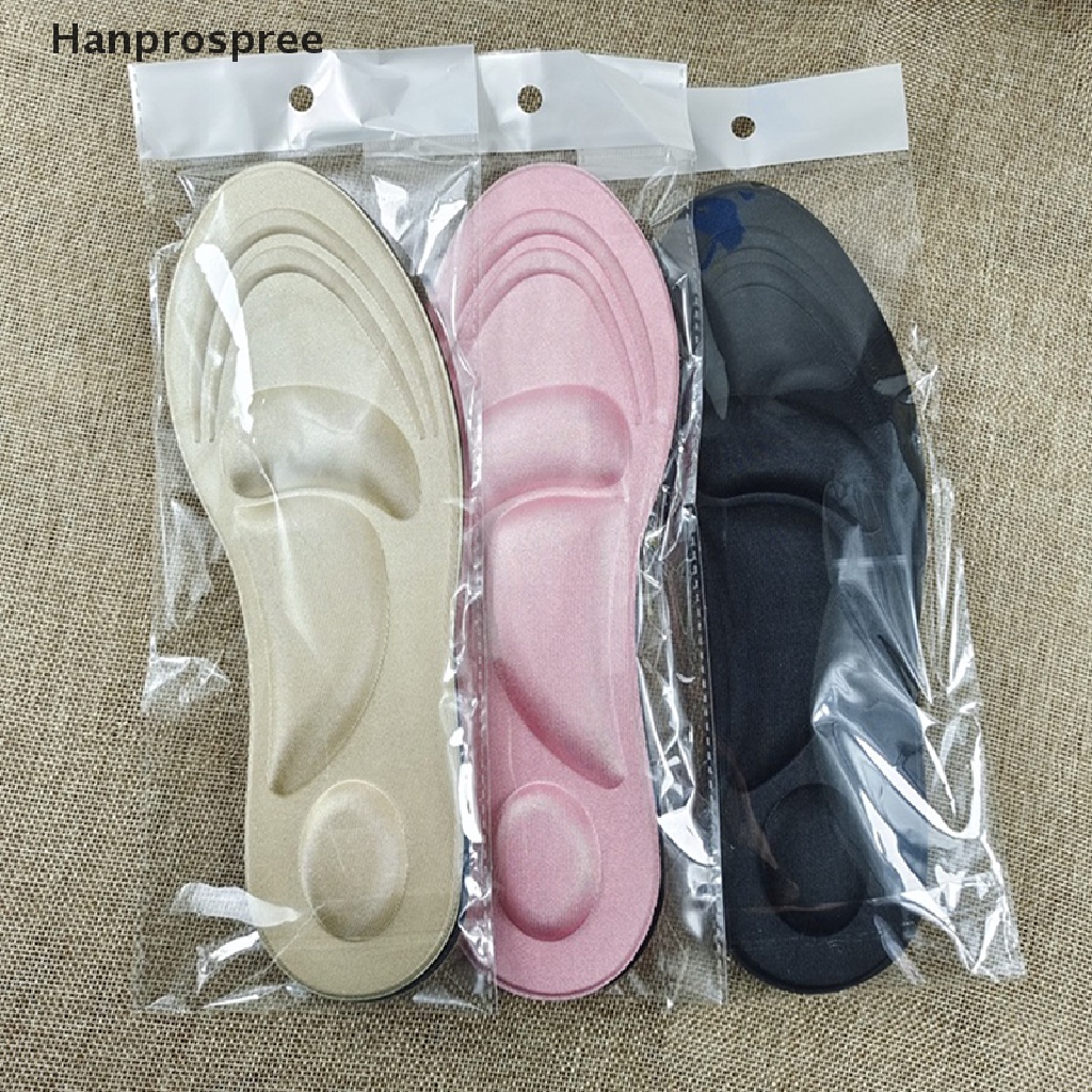 Hanprospree > Miếng Lót Giày Xốp Hoạt Tính 4D Thoáng Khí Giảm Đau Cho Nam Và Nữ