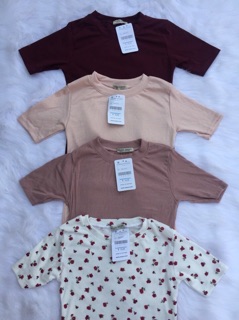 Combo 5 áo thun gân body