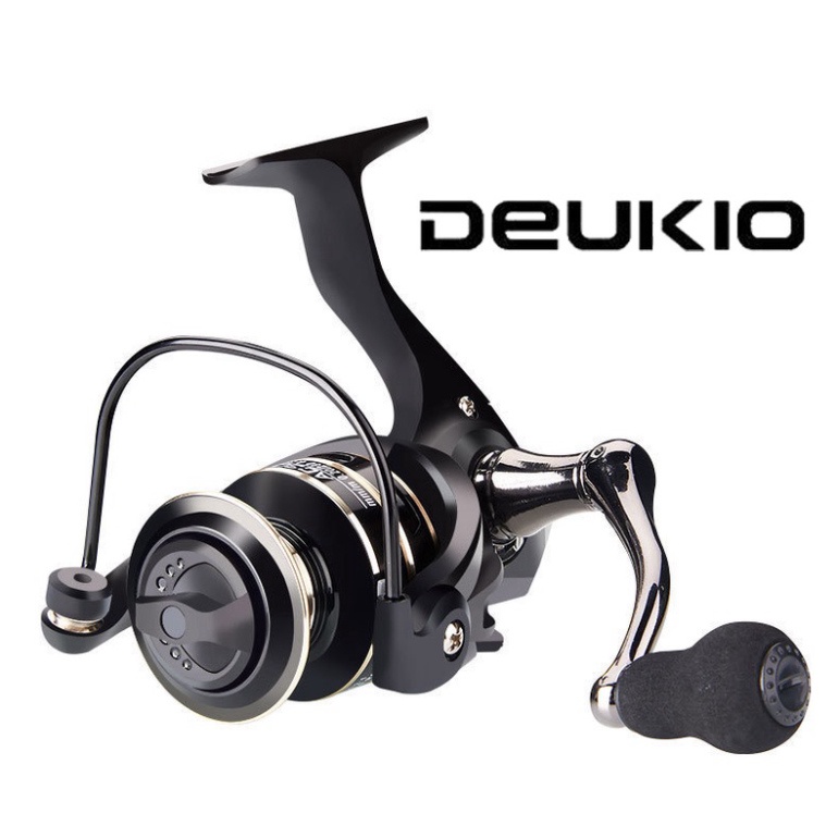 Máy Câu Cá Kim Loại Chính hãng Deukio AC 2-7000 Chất Liệu Kim Loại Cao Cấp Đồ Câu Việt Bắc