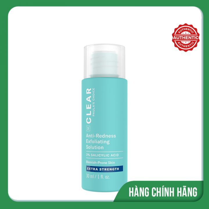 Tẩy da chết 🏵️ CHÍNH HÃNG 🏵️Tẩy Tế Bào Chết Paula’s Choice Clear EXTRA Strength Anti Redness BHA 2%