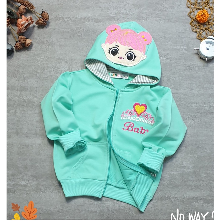 Áo Khoác Bé Gái Thun Cotton Bản Mềm Nhẹ AKB05- Trang 25 Kids