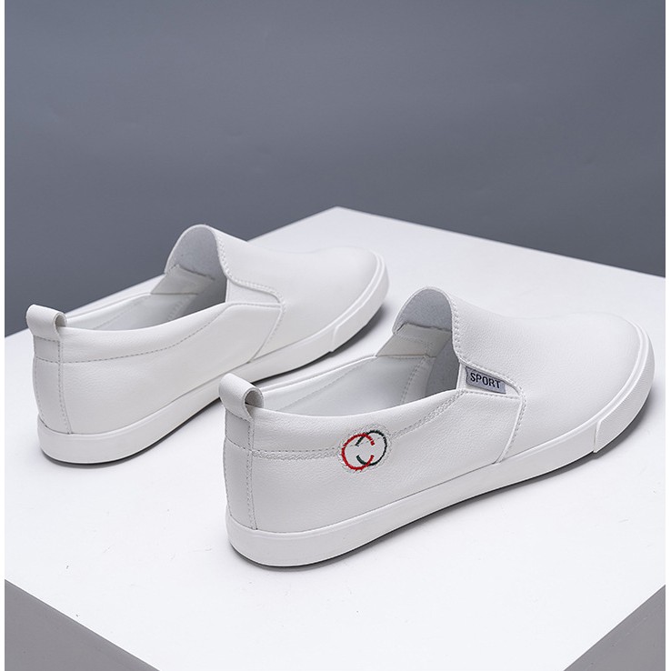 [THANH LÝ, LẺ SIZE] Giày lười nam - Slip on nam da - Mã A2195