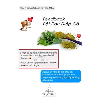Bột Diếp Cá  Sấy Lạnh Nguyên Chất