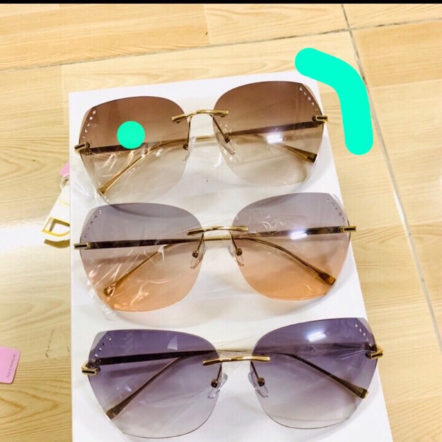 Mắt kính nử full box nâu trà