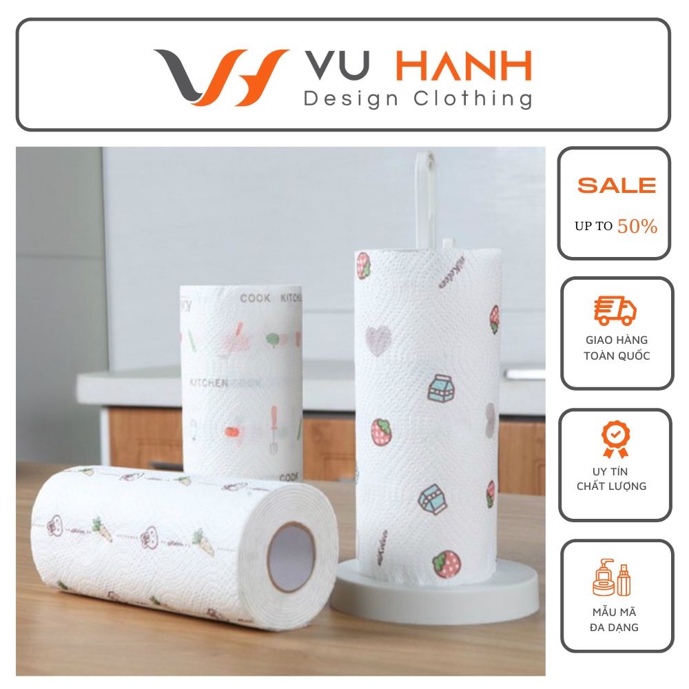 Giấy Lau Đa Năng Combo 3 Cuộn | Shop Vũ Hạnh