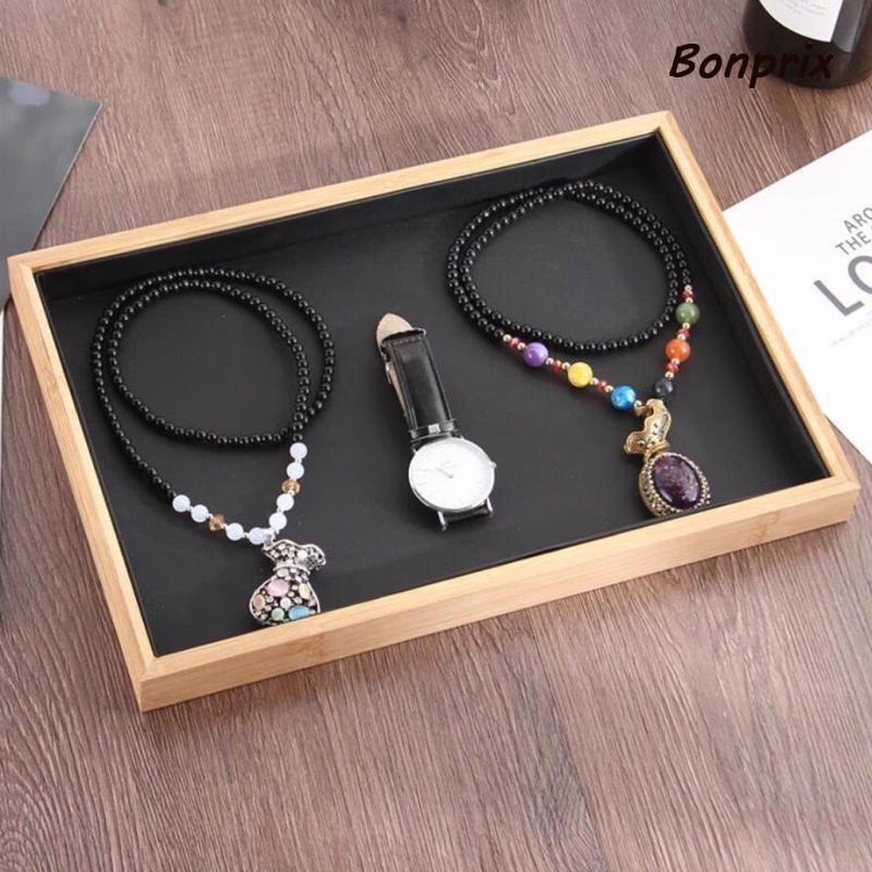 Giá Đỡ Trưng Bày Trang Sức Bằng Gỗ Tre