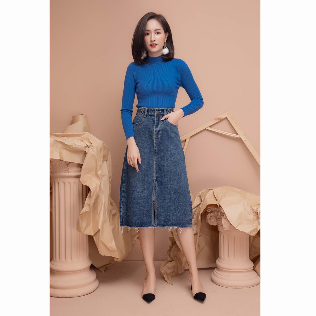 KOKA Áo len tăm cổ 3 phân 06102 | BigBuy360 - bigbuy360.vn