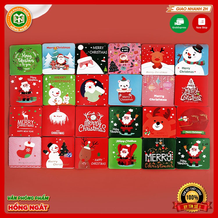 Thiệp Noel dùng để làm quà tặng viết những lời yêu thương chúc nhau trong mùa giáng sinh