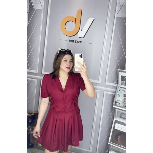 Set áo vest nơ+cv li