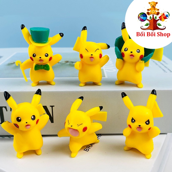 Đồ chơi thú Pokemon 4 - 6 cm - Mô Hình Pokemon Mini - Sưu Tầm - BỐI BỐI SHOP