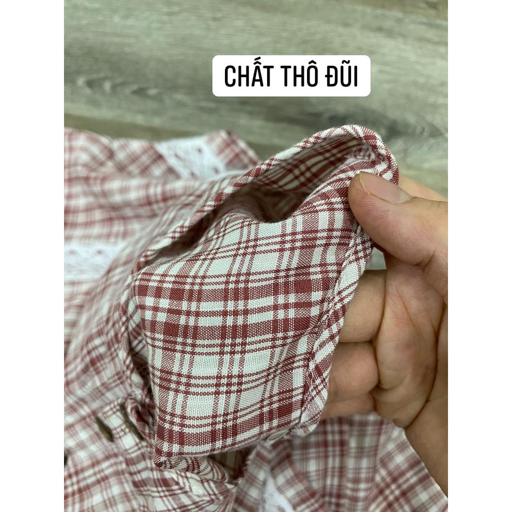 Bộ lửng bầu sau sinh vải thô đũi kẻ