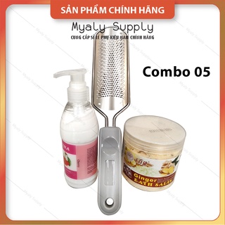 Combo chà gót chân chuyên dụng