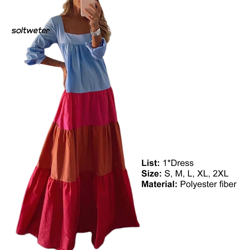 Đầm Dáng Dài Xếp Ly Cỡ Lớn Phong Cách Đường Phố Thời Trang Cho Nữ