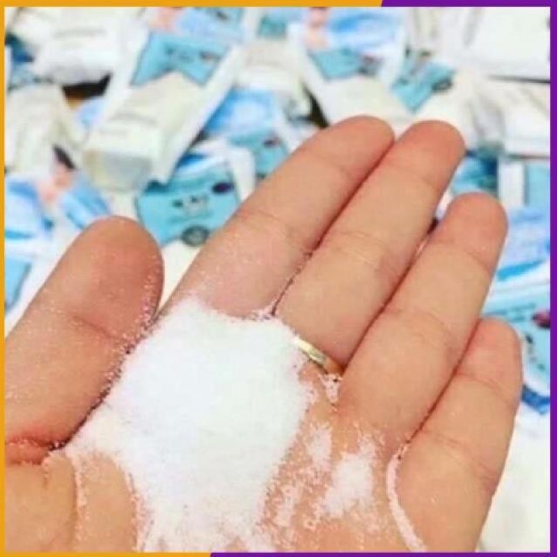 Muối tắm trắng tẩy tế bào chết Scentio milk Plus Whitening Q10 Salt Scrub gói 300gr | BigBuy360 - bigbuy360.vn